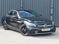 Used Mercedes C300 AMG line 245 HP (180 kW) 2020 Black Sedan