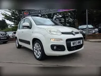Begagnad Fiat Panda Lounge 75 HK (55 kW) 2013 Vit Halvkombi