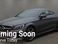 Used Mercedes C200 AMG line 184 HP (135 kW) 2018 Grey Coupe
