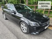 Used Mercedes C220 194 HP (142 kW) 2018 Black Estate