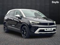 Used Vauxhall Crossland S 83 HP (61 kW) 2021 Black SUV
