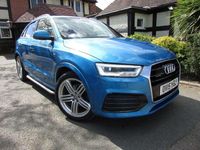 Używany Audi Q3 S-line plus 2015 Niebieski SUV