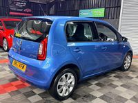 Used Skoda Citigo SE L 75 HP (55 kW) 2017 Blue Hatchback