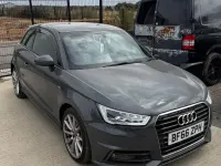 Used Audi A1 S-Line 116 HP (85 kW) 2017 Grey Hatchback