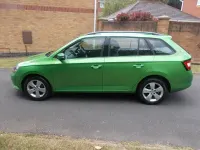 Used Skoda Fabia SE 90 HP (66 kW) 2015 Green Estate