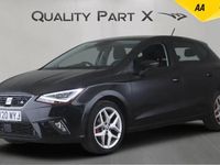 Used Seat Ibiza FR 95 HP (69 kW) 2020 Black Hatchback
