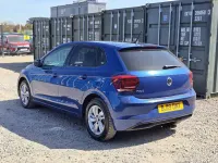 Used VW Polo SE 95 HP (69 kW) 2019 Blue Hatchback