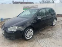 Used VW Golf V GT 2007 Black Hatchback