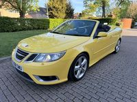 Used Saab 9-3 Cabriolet Aero 2008 Yellow Cabriolet