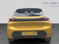 Used Peugeot e-208 Allure+ 98 kW (134 HP) 2023 Yellow Hatchback
