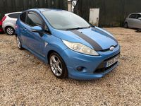 Used Ford Fiesta Zetec 2008 Blue Hatchback