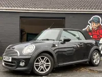 Used Mini Cooper D Cabriolet 110 HP (80 kW) 2013 Black Cabriolet