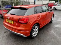 Used Audi Q2 S-Line 150 HP (110 kW) 2019 Orange SUV