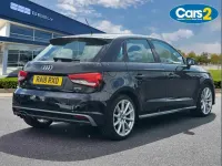 Used Audi A1 S-Line 123 HP (90 kW) 2018 Black Hatchback