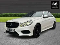 Used Mercedes E350 AMG 2014 White Sedan
