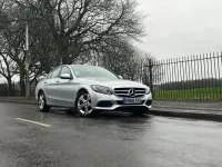 Begagnad Mercedes C220 Executive 2017 Silver Sedan