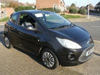 Used Ford Ka 69 HP (50 kW) 2013 Black Hatchback