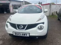 Używany Nissan Juke Acenta 117 KM (86 kW) 2013 Biały SUV