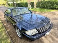 Used Mercedes SL280 2000 Blue Cabriolet