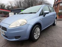 Used Fiat Grande Punto 77 HP (56 kW) 2008 Blue Hatchback