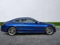 Used Mercedes C300 AMG line 2021 Blue Coupe