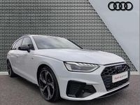 Used Audi A4 Black Edition 147 HP (108 kW) 2022 White Estate