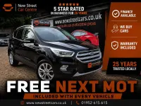 Used Ford Kuga Titanium 120 HP (88 kW) 2018 Black SUV