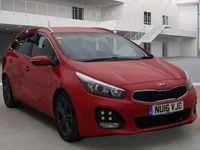 Used Kia Ceed Sportswagon GT-Line 134 HP (98 kW) 2016 Red Estate