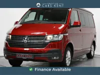 Used VW California Coast 150 HP (110 kW) 2022 Red Van