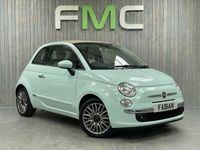 Used Fiat 500 Lounge 2016 Green Cabriolet