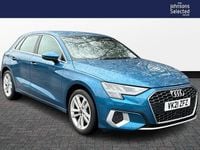Used Audi A3 Sport 147 HP (108 kW) 2021 Blue Sedan