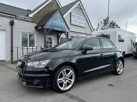 Used Audi A1 S-Line 2014 Black Hatchback