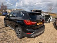 Used BMW X1 xLine 192 HP (141 kW) 2017 Black with black leather trim SUV