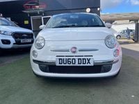 Used Fiat 500 Lounge 69 HP (50 kW) 2010 White Hatchback