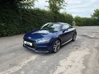 Used Audi TT S-Line 184 HP (135 kW) 2016 Blue Coupe