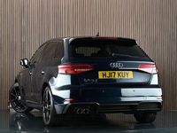 Used Audi A3 Sportback Black Edition 150 HP (110 kW) 2017 Blue Hatchback