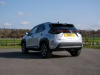 New Toyota Yaris Design 2025 Silver Hatchback