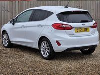 Used Ford Fiesta Titanium 2021 White Hatchback