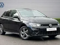 Used VW Polo R-line 95 HP (69 kW) 2023 Black Hatchback