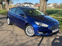 Used Ford Focus Titanium X 125 HP (91 kW) 2015 Blue Hatchback