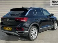 Used VW T-Roc Style 150 HP (110 kW) 2022 Deep black pearl SUV
