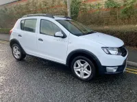 Used Dacia Sandero Ambiance 90 HP (66 kW) 2015 White Hatchback