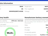 Used BMW i3 135 kW (184 HP) 2021 White Hatchback
