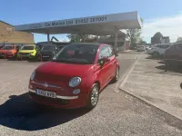 Used Fiat 500 Lounge 2012 Red Cabriolet