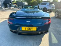 Used Aston Martin Vanquish 565 HP (415 kW) 2013 Blue Cabriolet