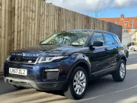 Used Land Rover Range Rover evoque SE 2017 Blue Estate