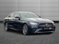 Used Mercedes E400 AMG Line Premium 334 HP (245 kW) 2023 Blue Sedan