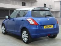 Used Suzuki Swift SZ-L 94 HP (69 kW) 2015 Blue/white Hatchback