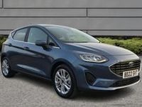Used Ford Fiesta Titanium 125 HP (91 kW) 2022 Blue Hatchback