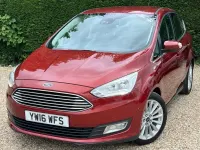Używany Ford C-MAX Titanium 150 KM (110 kW) 2016 Czerwony Minivan